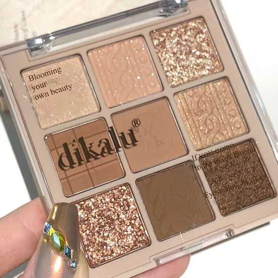 Paleta de Sombras de Ojos de 9 Colores 