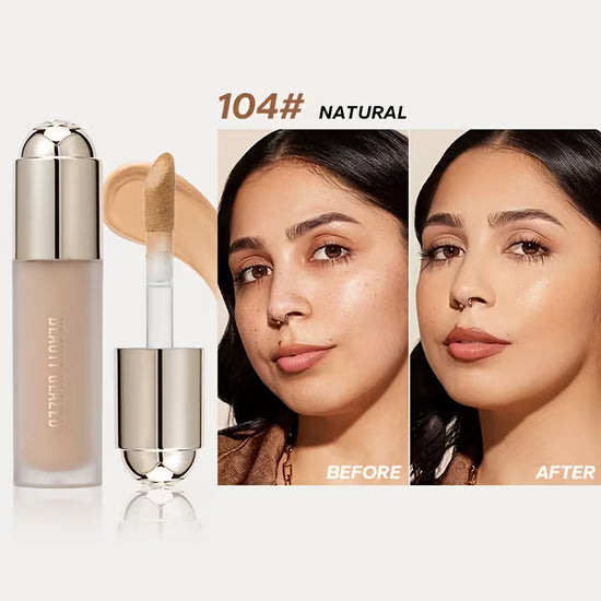 Corrector Líquido Impermeable de 5 Colores - Acabado Mate