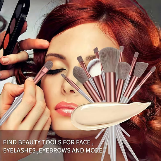 Set de combinación de herramientas de maquillaje de 18 piezas