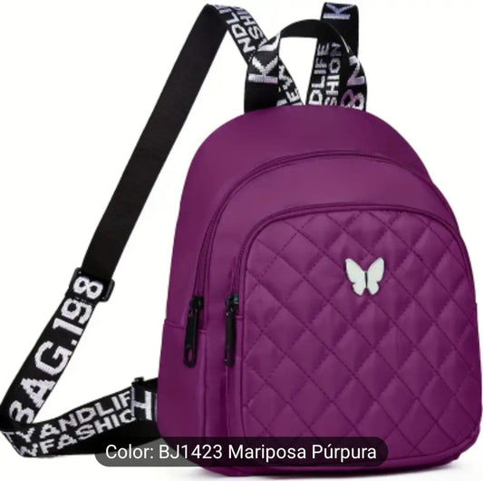 Mochila de Nylon Chic para Mujeres